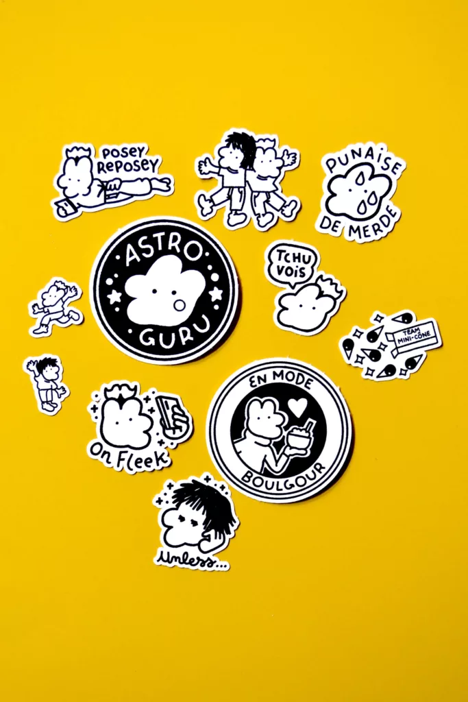 Stickers Angelica